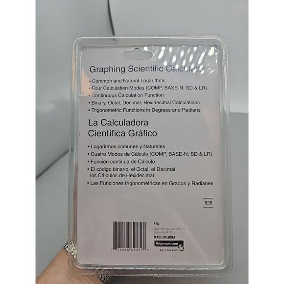 DURABRAND GRAPHING SCIENTIFIC CALCULATOR UNOPENED IN ORIGINAL PACKAGE - Picture 2 of 4